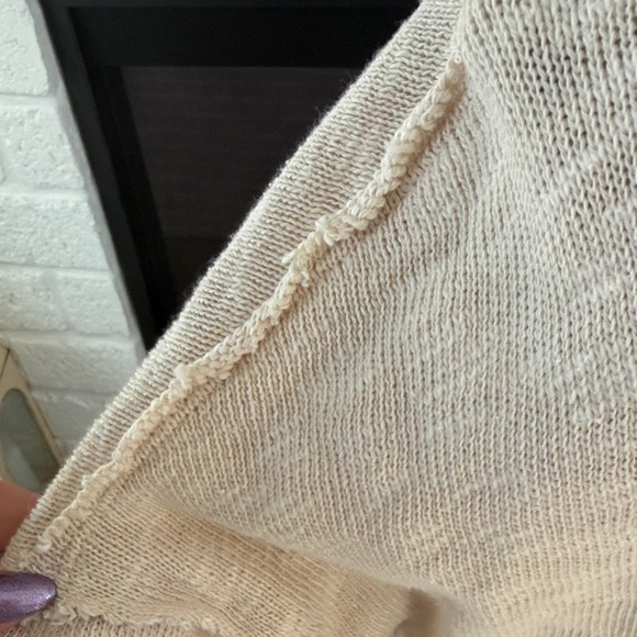 We The Free Cream V-Neck Blouse - Picture 7 of 7